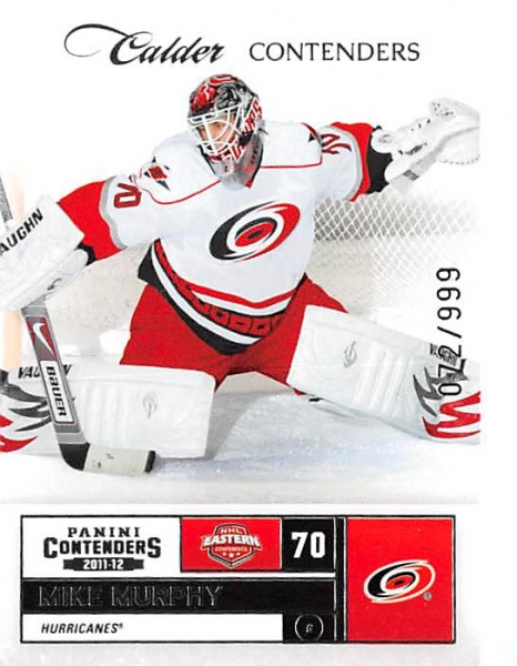 Insertní karty - Murphy Mike - 2011-12 Rookie Anthology Contenders Calder Contenders No.272