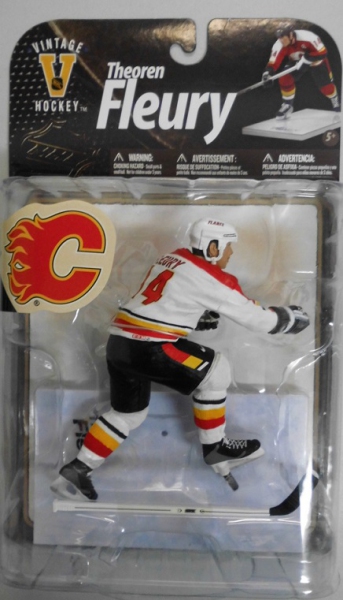 Hokejové figurky - Figurka Fleury Theoren - Calgary Flames - McFarlane