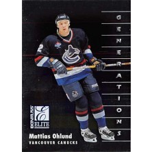 Ohlund Mattias - 1997-98 Donruss Elite No.139