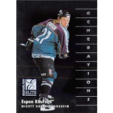 Knutsen Espen - 1997-98 Donruss Elite No.144