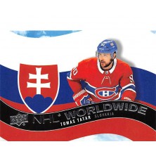 Tatar Tomáš - 2020-21 Upper Deck NHL Worldwide No.WW28