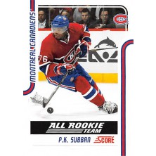 Subban P.K. - 2011-12 Score No.256