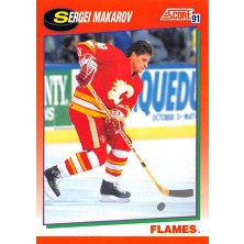 Makarov Sergei - 1991-92 Score Canadian English No.51
