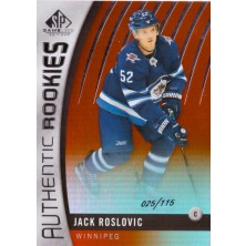 Roslovic Jack - 2017-18 SP Game Used Orange Rainbow No.155