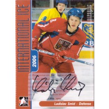 Šmíd Ladislav - 2006-07 ITG International Ice Autographs No.A-LS