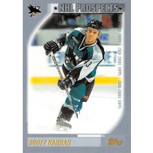 Hannan Scott - 2000-01 Topps No.278