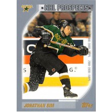 Sim Jonathan - 2000-01 Topps No.324