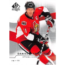 Alfredsson Daniel - 2008-09 SP Authentic No.80