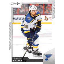 Faulk Justin - 2020-21 O-Pee-Chee No.219