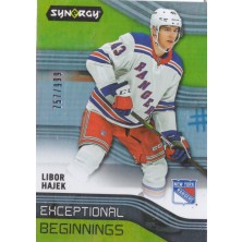 Hájek Libor - 2019-20 Synergy Exceptional Beginnings No.22