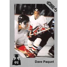 Paquet Dave - 1991 7th Inning Sketch Memorial Cup No.68