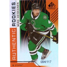 Heiskanen Miro - 2018-19 SP Game Used Orange Rainbow No.190