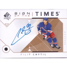 Chytil Filip - 2018-19 SP Authentic Sign of the Times No.SOTT-FC
