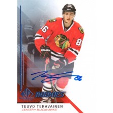 Teravainen Teuvo - 2014-15 SP Game Used Autographs Blue No.156