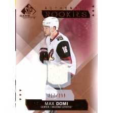 Domi Max - 2015-16 SP Game Used Copper Jerseys No.144