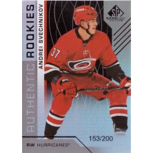 Svechnikov Andrei - 2018-19 SP Game Used Rainbow No.120