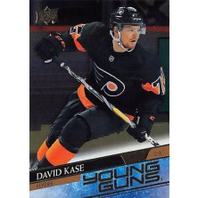 Kaše David - 2020-21 Upper Deck Silver Foil Young Guns No.493