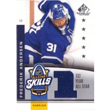 Andersen Frederik - 2020-21 SP Game Used 2020 NHL All Star Skills Fabrics 1st Year No.AS1-FA