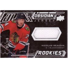 Beaudin Nicolas - 2020-21 SPx UD Black Obsidian Rookie Jerseys white No.ORJ-NB