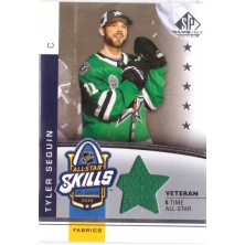 Seguin Tyler - 2020-21 SP Game Used 2020 NHL All Star Skills Fabrics green No.ASV-TS