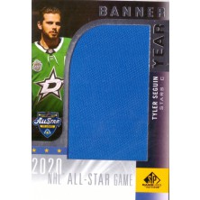 Seguin Tyler - 2020-21 SP Game Used 2020 NHL All Star Game Banner Year Relics blue No.AS20-TS