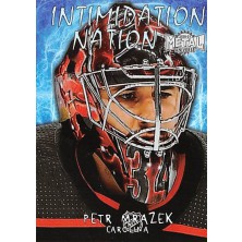 Mrázek Petr - 2020-21 Metal Universe Intimidation Nation No.IN12