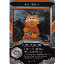 Youppi! - 2021-22 MVP Mascot Gaming Cards No.M16