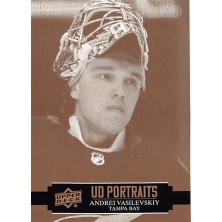 Vasilevskiy Andrei - 2021-22 Upper Deck UD Portraits No.P12