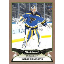 Binnington Jordan - 2021-22 Parkhurst Bronze No.194