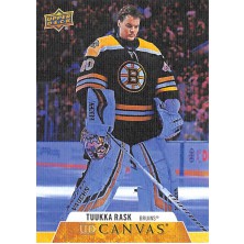 Rask Tuukka - 2020-21 Upper Deck Canvas No.C6