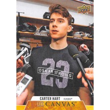 Hart Carter - 2020-21 Upper Deck Canvas No.C184