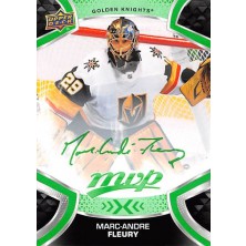 Fleury Marc-Andre - 2021-22 MVP Green Script No.56