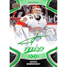 Bobrovsky Sergei - 2021-22 MVP Green Script No.75