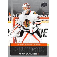 Lankinen Kevin - 2021-22 Upper Deck Debut Dates No.DD5