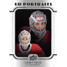 Price Carey - 2019-20 Upper Deck UD Portraits No.P7