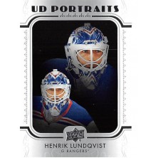 Lundqvist Henrik - 2019-20 Upper Deck UD Portraits No.P20