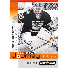 Lundqvist Henrik - 2019-20 Synergy All-Star Journey 2018-19 Appearance No.3