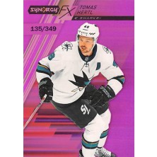 Hertl Tomáš - 2020-21 Synergy Synergy FX Purple No.FX23