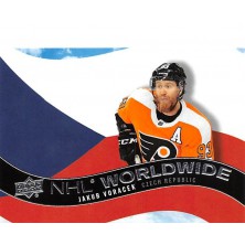 Voráček Jakub - 2020-21 Upper Deck NHL Worldwide No.WW8