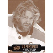 Voráček Jakub - 2021-22 Upper Deck UD Portraits No.P11