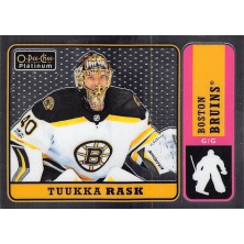 Rask Tuukka - 2018-19 O-Pee-Chee Platinum Retro No.R18