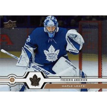 Andersen Frederik - 2019-20 Upper Deck Silver Foil No.7