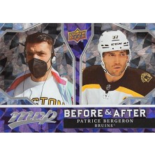 Bergeron Patrice - 2021-22 MVP Before and After No.BA10