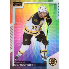 Bergeron Patrice - 2020-21 O-Pee-Chee Platinum Rainbow Color Wheel No.13