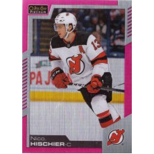 Hischier Nico - 2020-21 O-Pee-Chee Platinum Matte Pink No.146