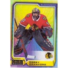 Crawford Corey - 2018-19 O-Pee-Chee Platinum Rainbow Color Wheel No.132