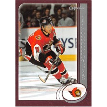 Alfredsson Daniel - 2002-03 O-Pee-Chee No.23