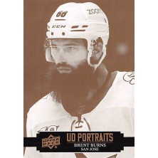 Burns Brent - 2021-22 Upper Deck UD Portraits No.P22