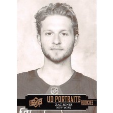 Jones Zac - 2021-22 Upper Deck UD Portraits No.P62