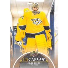 Saros Juuse - 2021-22 Upper Deck Canvas No.C166